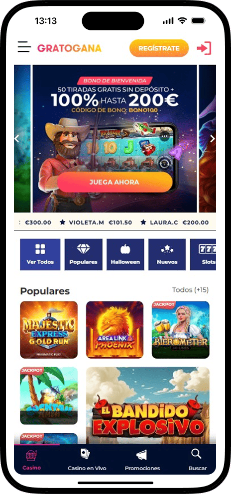 Página de inicio de Gratogana